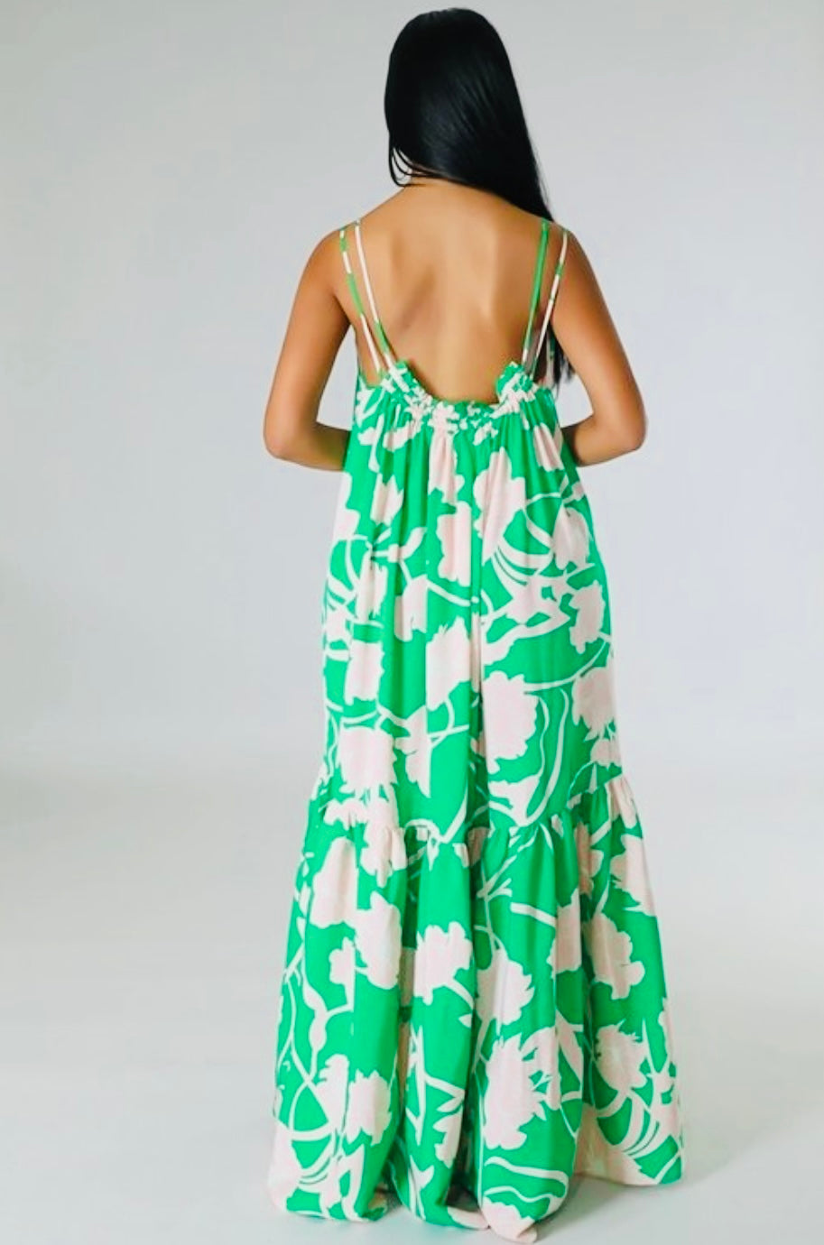 “Garden Party” maxi dress
