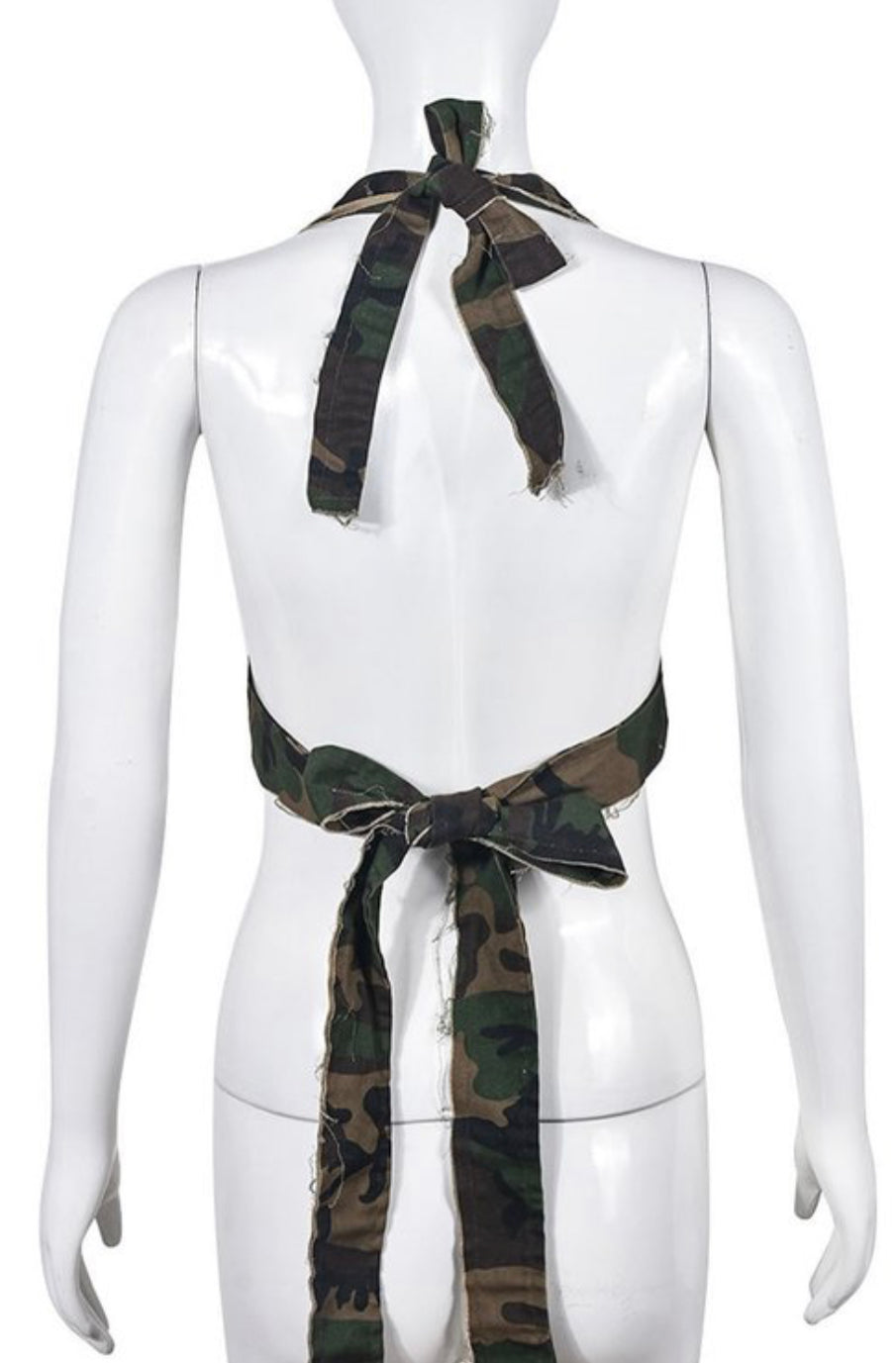 Camo bra top
