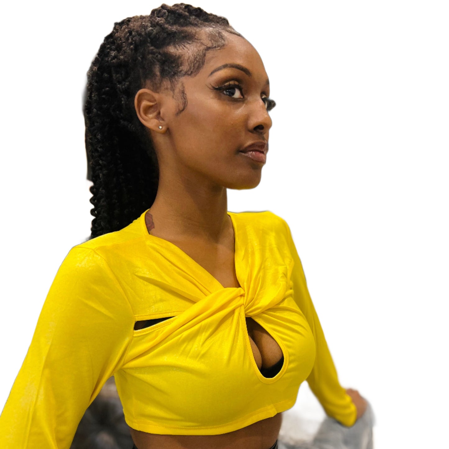 “Forget Me Knot” top