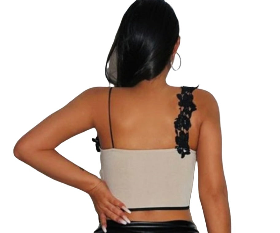 Lace corset top