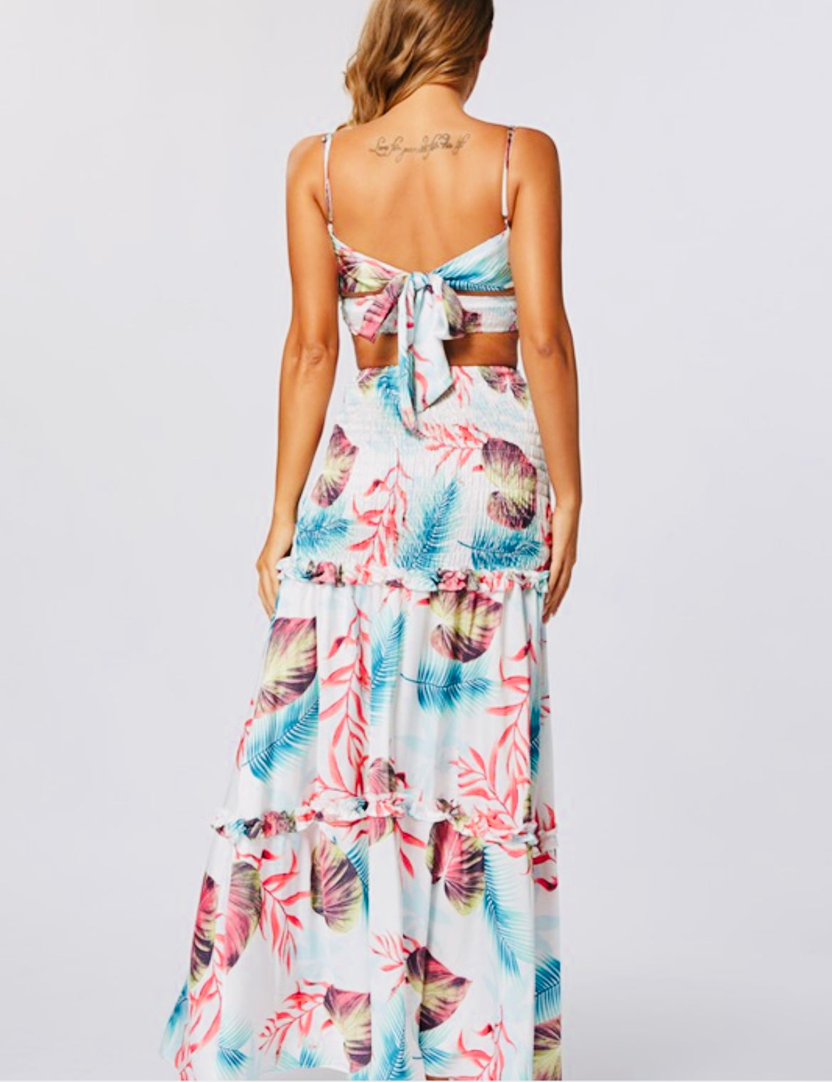"Island Goddess" skirt set