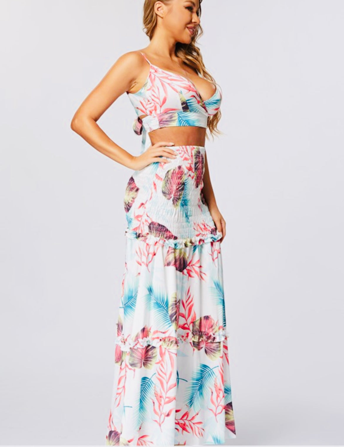"Island Goddess" skirt set