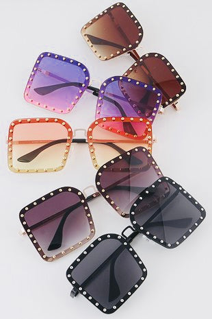 Studded sunglasses