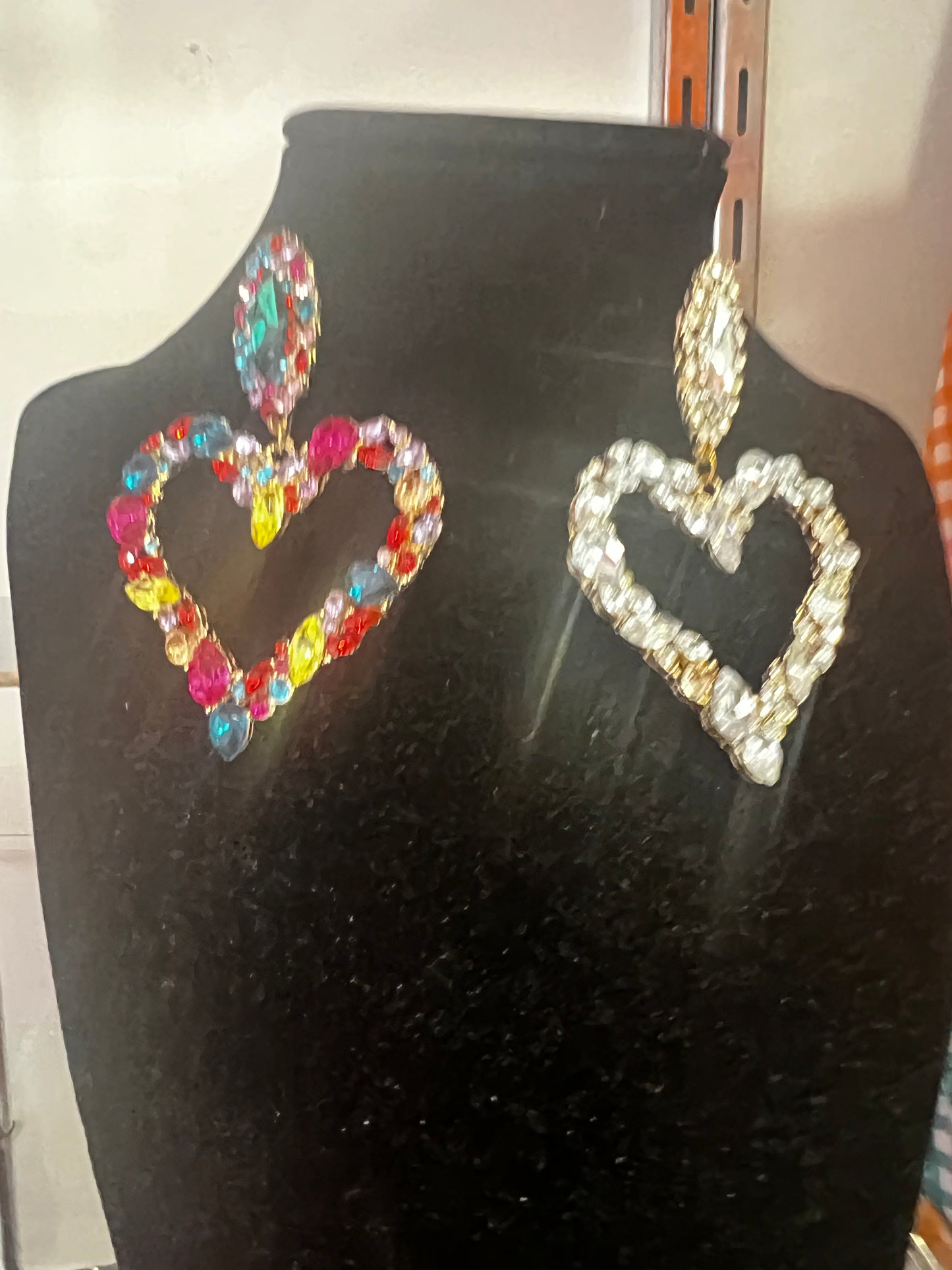 Heart earrings