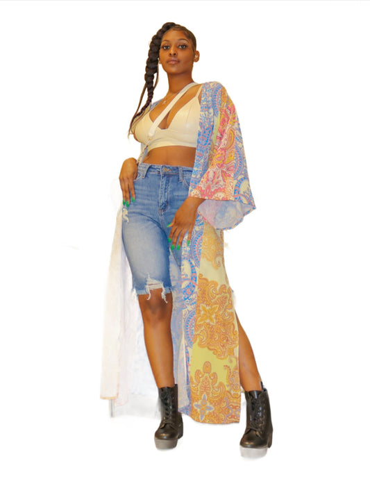 Bermuda denim shorts