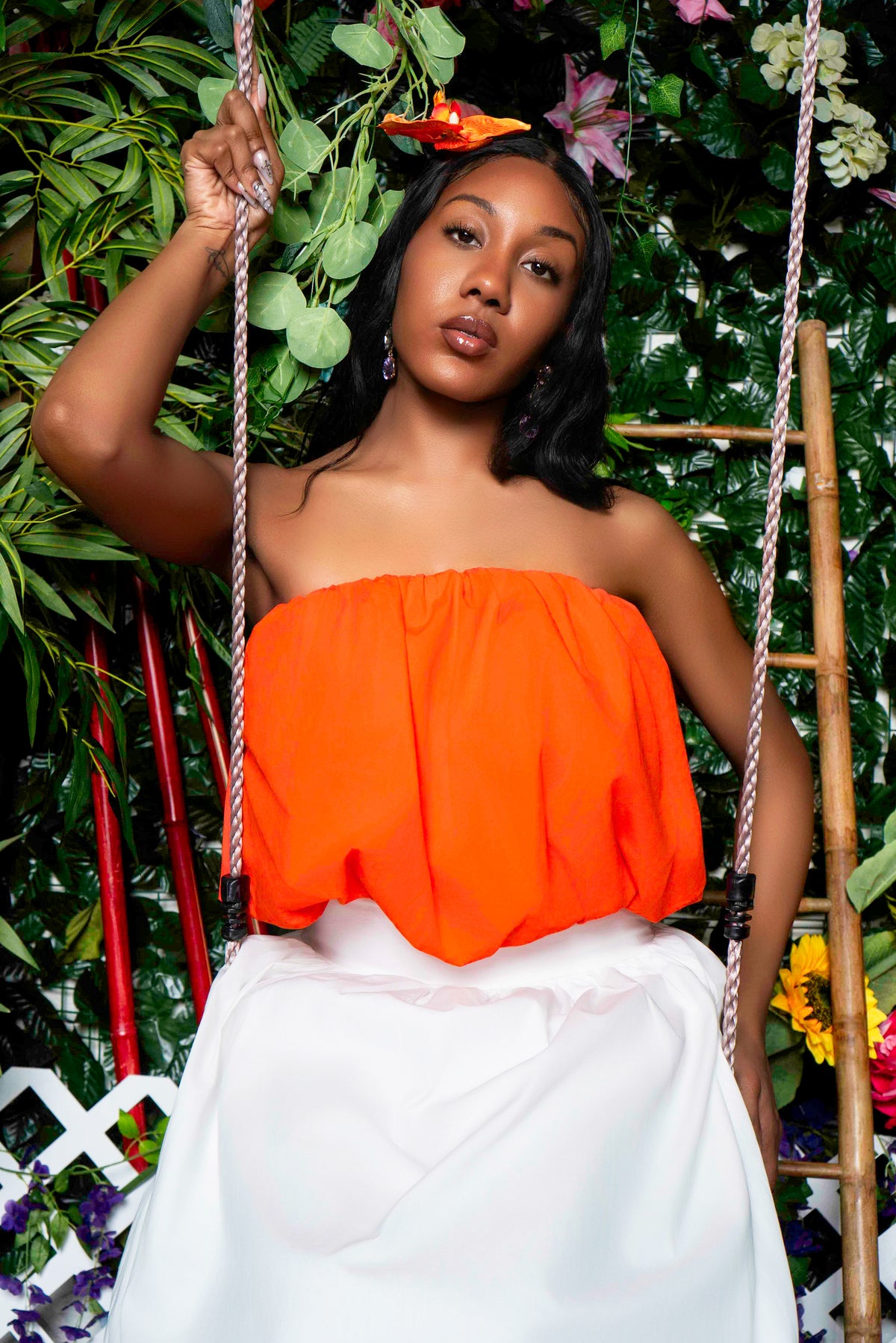 Strapless balloon top – Storytellerz Boutique