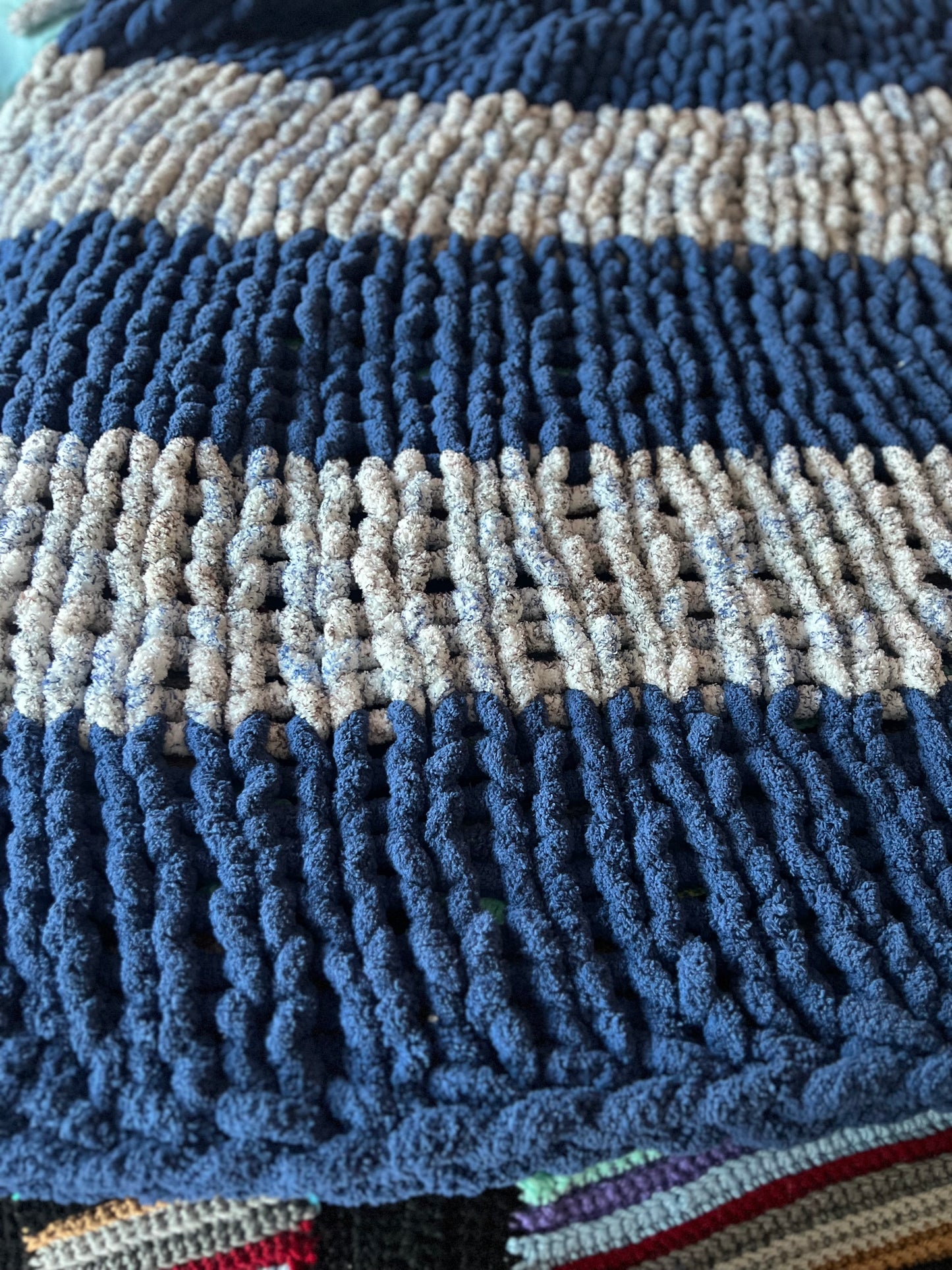 Knit blanket