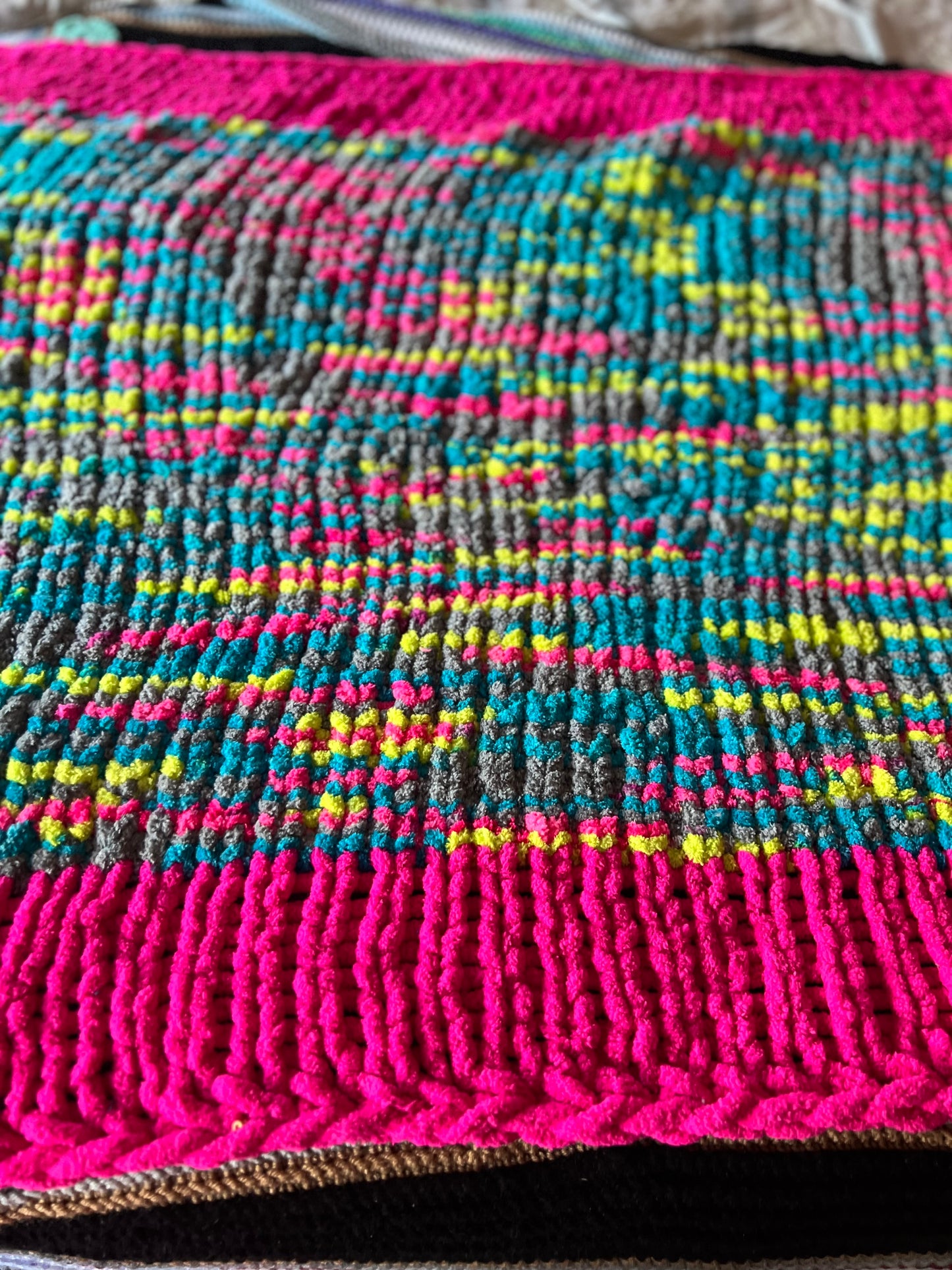 Knit blanket