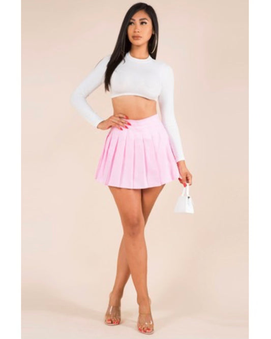 Pleated skirt
